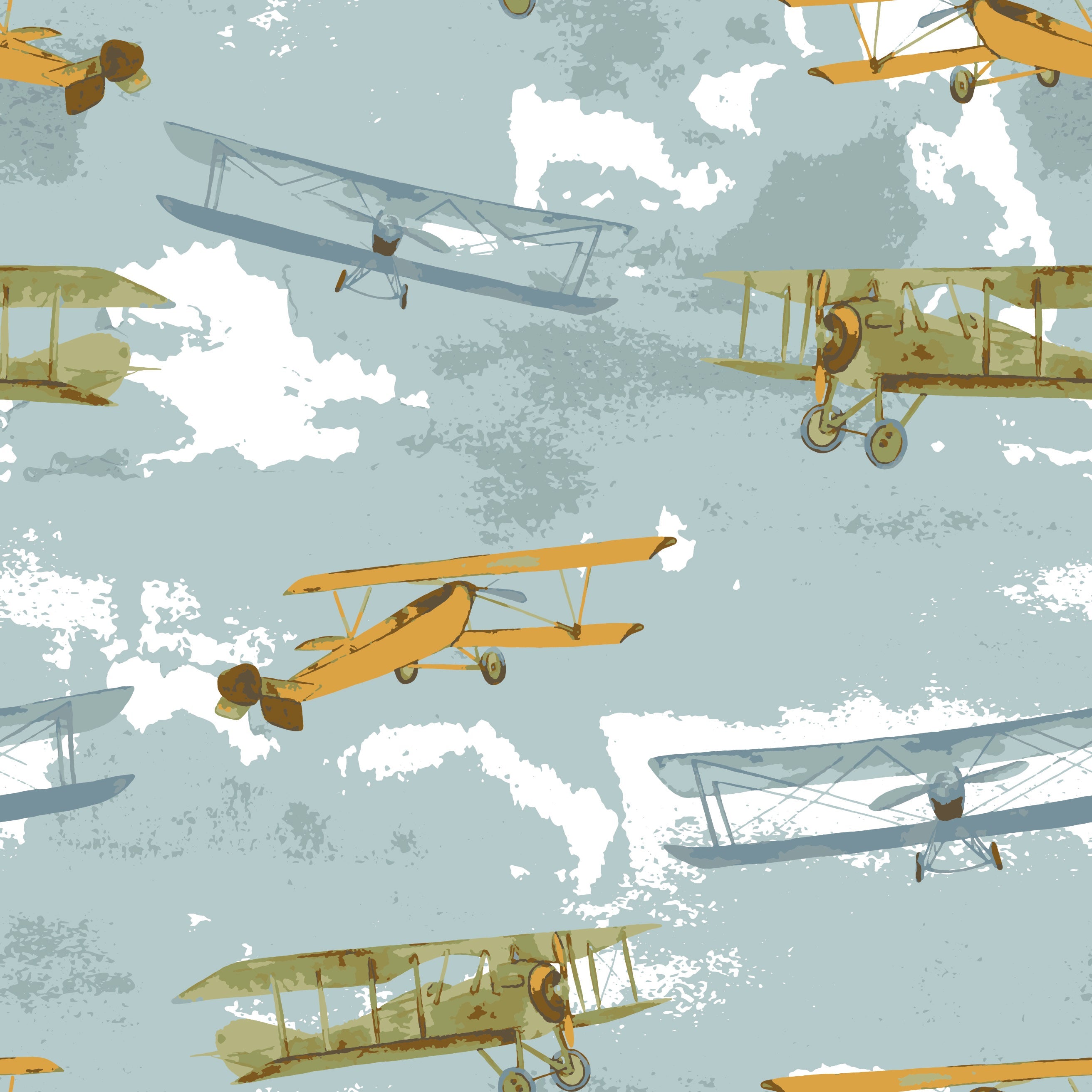 Vintage Planes Print