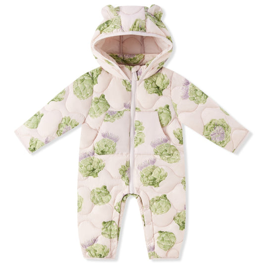 Artichoke Lightweight Down Hooded Jumpsuit