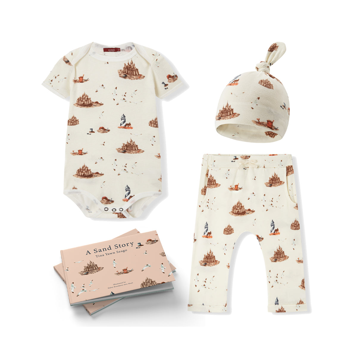 Baby Starter One Piece Bundle: Sandcastle