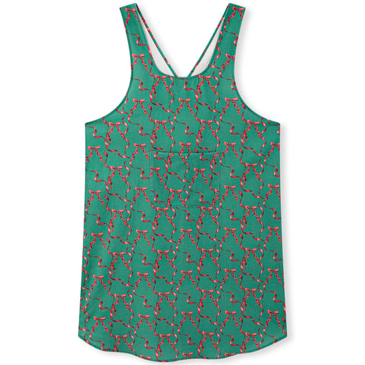 Adult Apron Holiday Ribbon