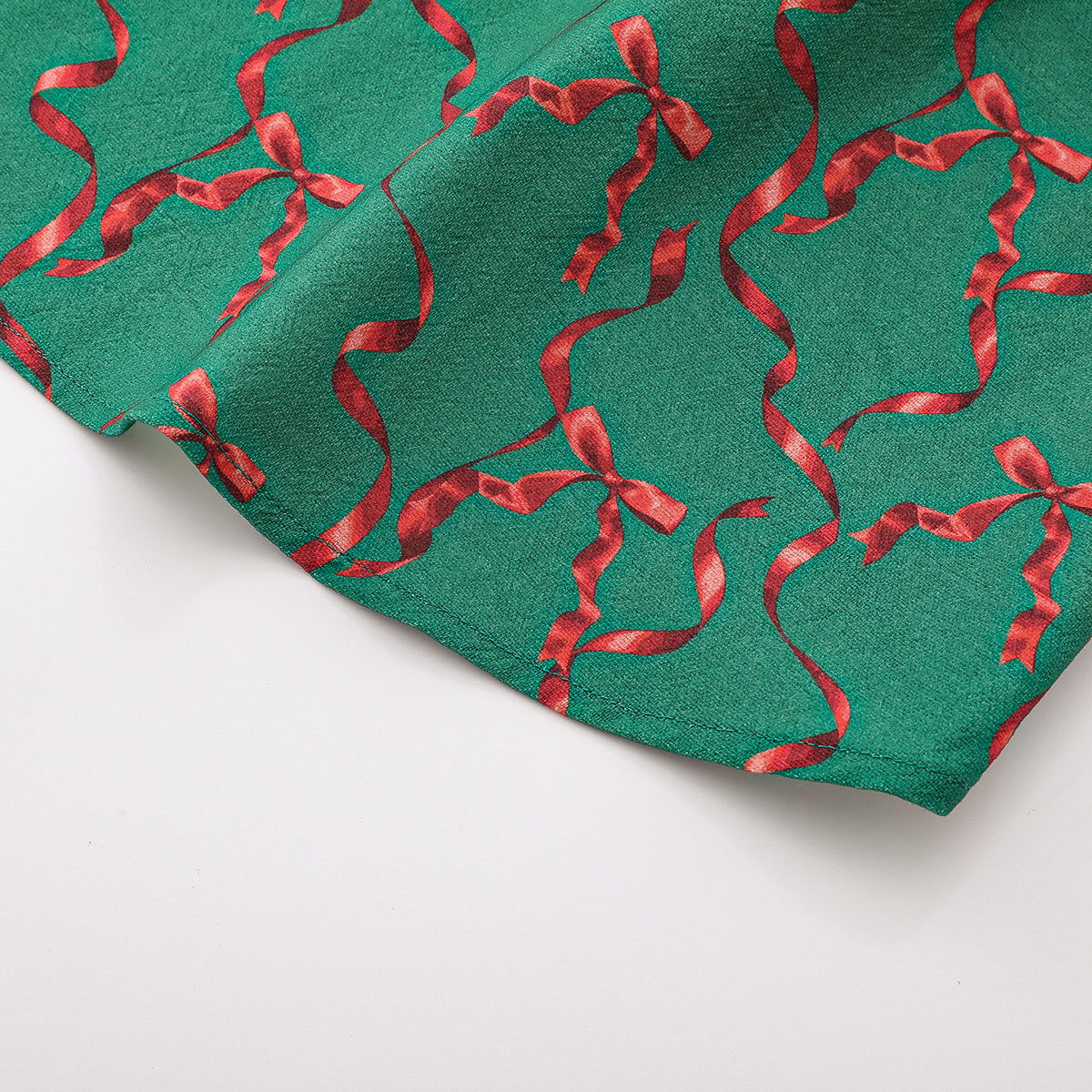Adult Apron Holiday Ribbon