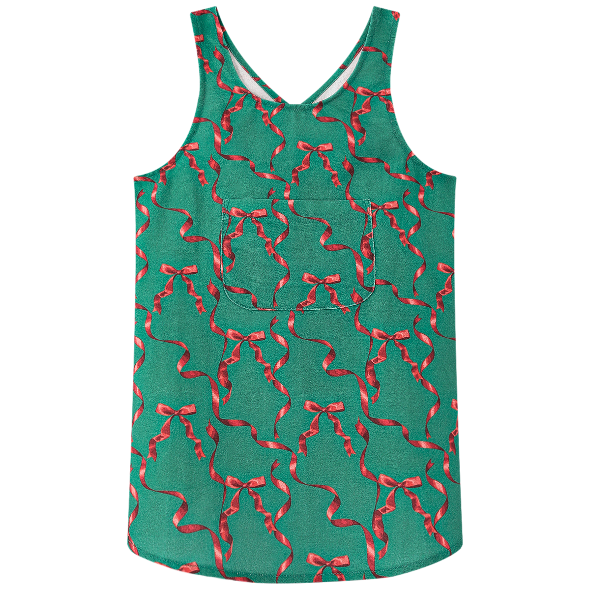 Little Helper Apron Holiday Ribbon