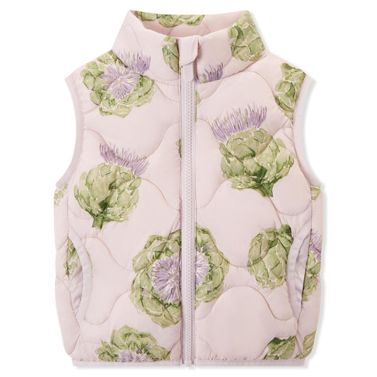 Artichoke Lightweight Quilted Down Vest