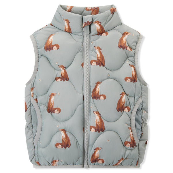 Fox Lightweight Down Vest – MILKBARN