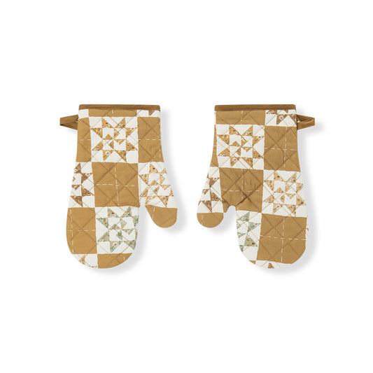 Quilt Oven Mitt Set