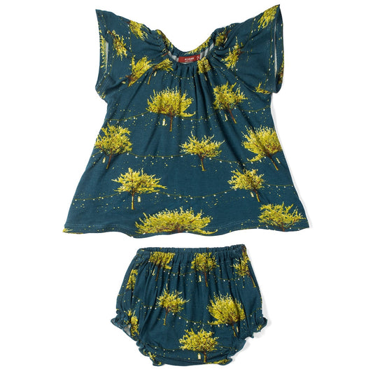 Firefly Bamboo Dress and Bloomer Set