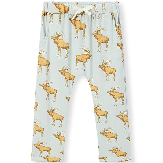 Organic Cotton Jogger Pants Moose
