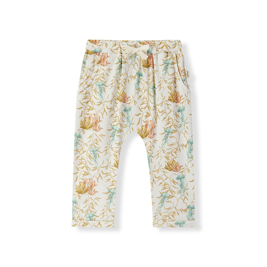 under the sea organic cotton jogger pants