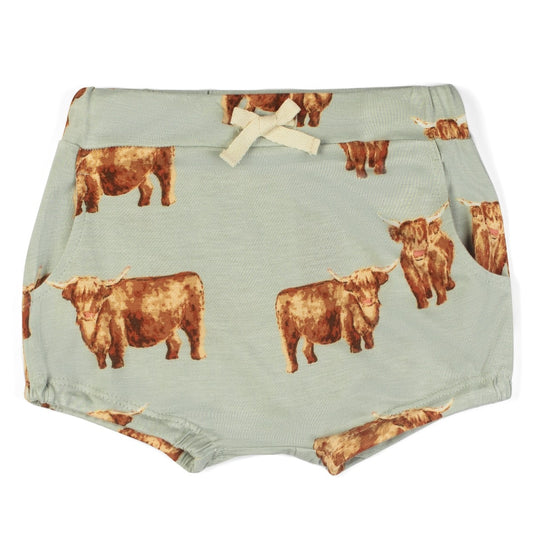 Highland Cow Bamboo Pocket Bloomer by Milkbarn