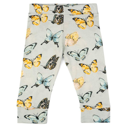 Butterfly Bamboo Legging by Milkbarn Kids