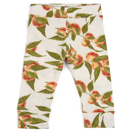 Peaches Organic Cotton Legging by Milkbarn Kids