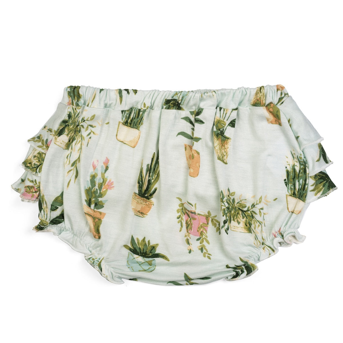 Green Ruffle Bloomer Potted Plants Bamboo Ruffle Bloomer – MILKBARN