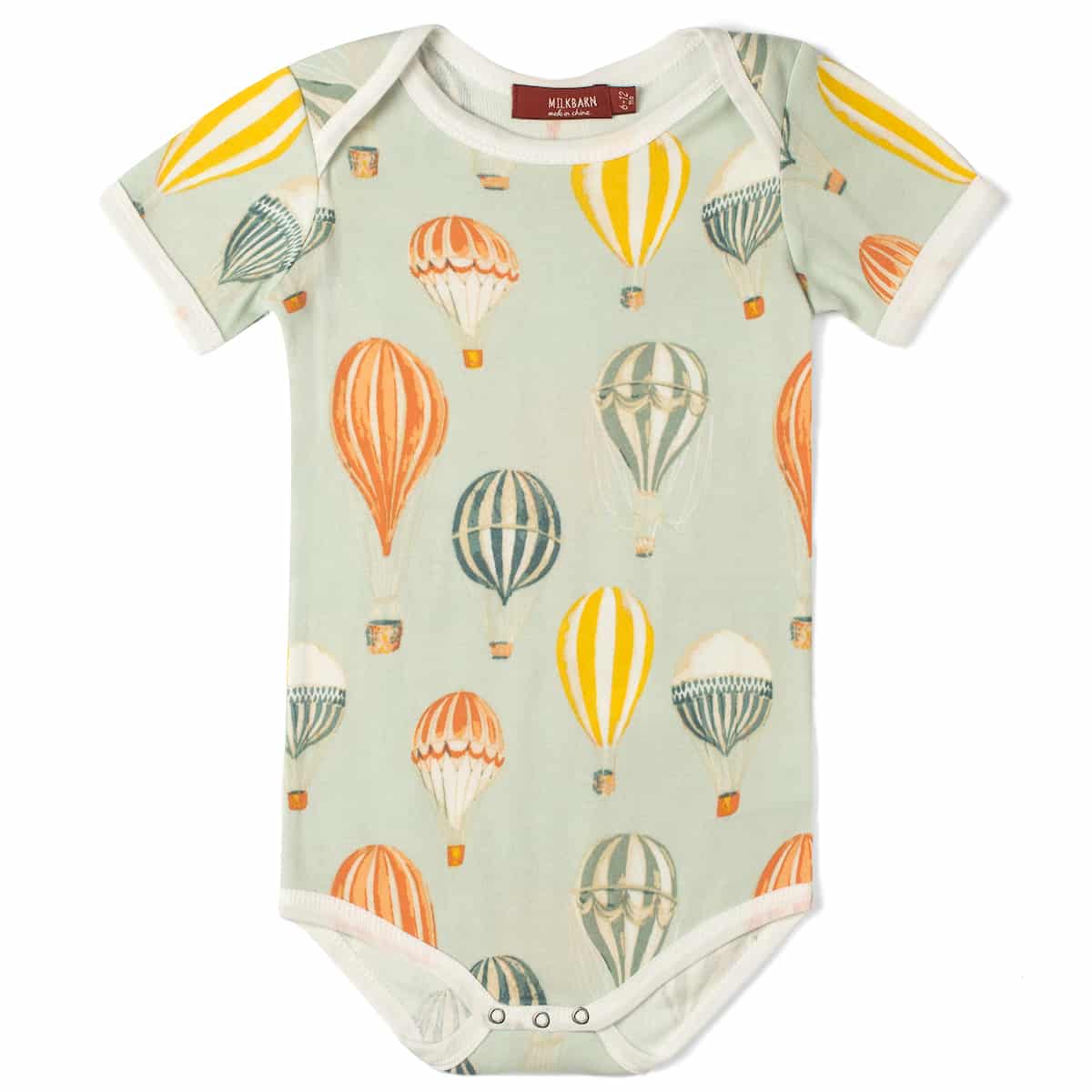 Vintage Balloons Organic Short Sleeve One Piece