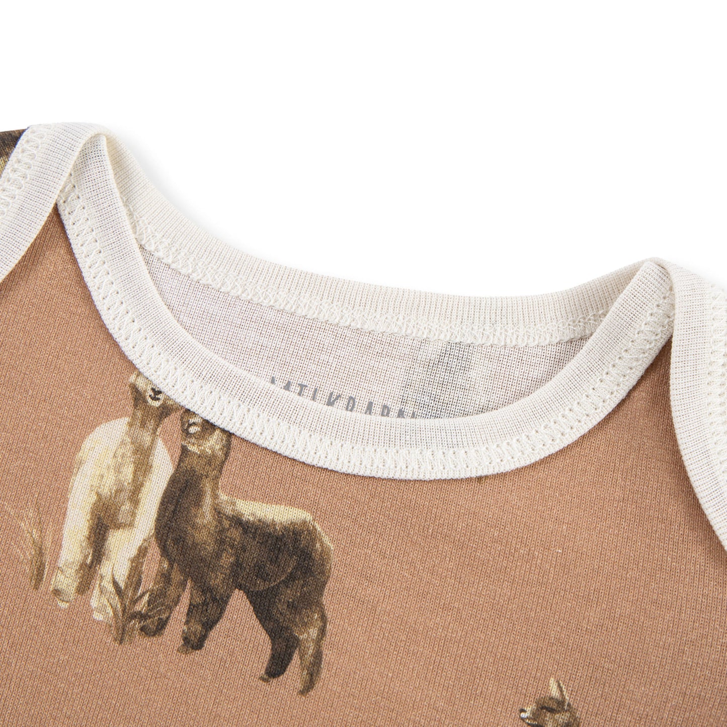 Alpaca Organic Cotton Short Sleeve One Piece
