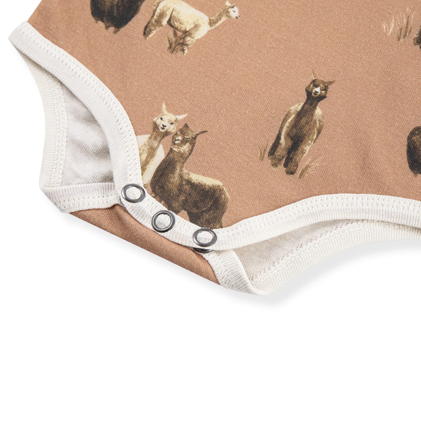 Alpaca Organic Cotton Short Sleeve One Piece
