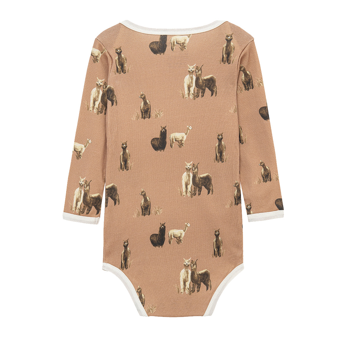 Alpaca Organic Cotton Long Sleeve One Piece