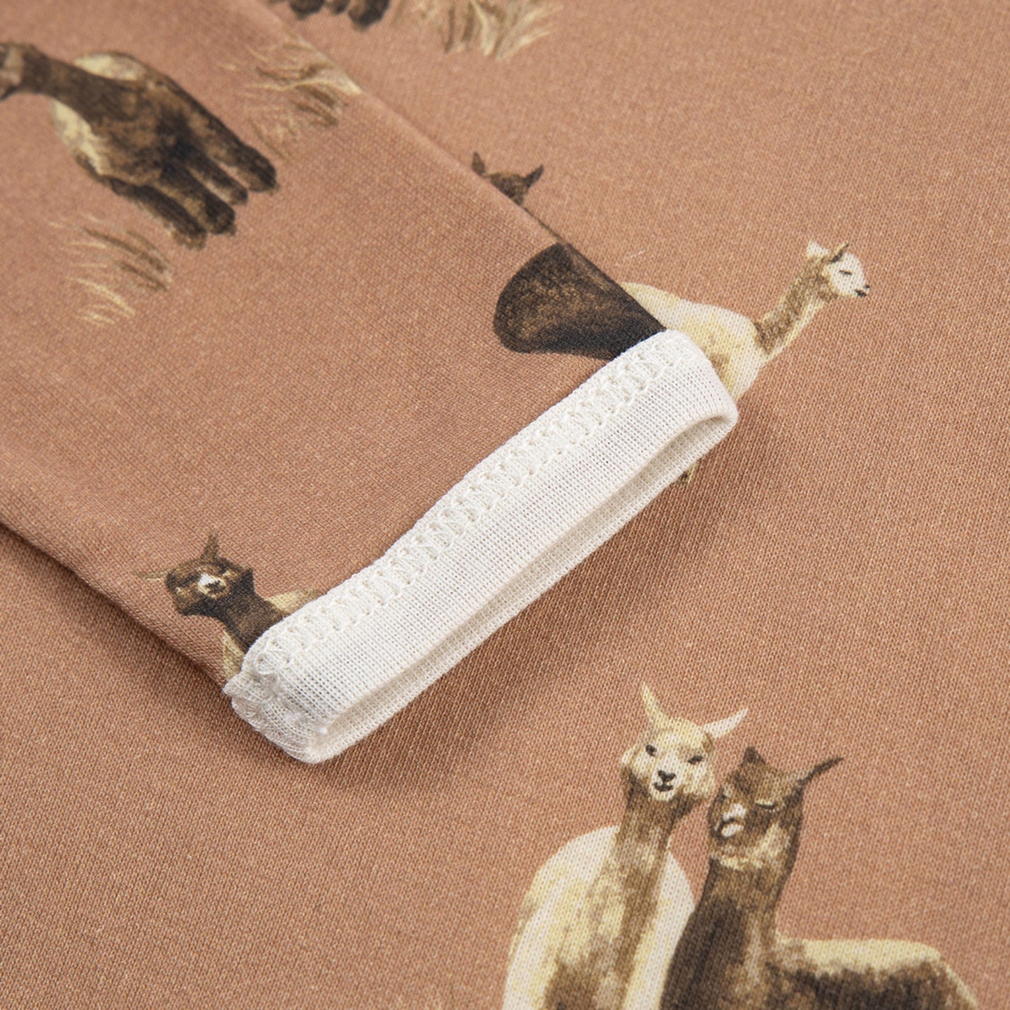 Alpaca Organic Cotton Long Sleeve One Piece