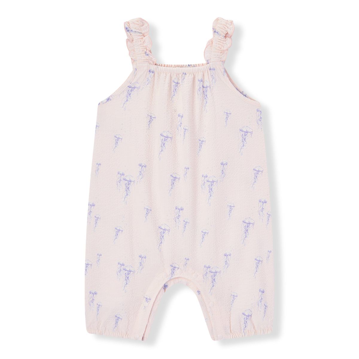 sunset jellyfish bubble romper