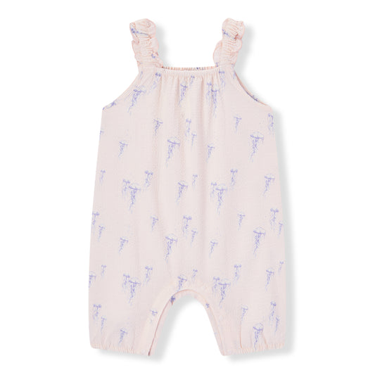 sunset jellyfish bubble romper