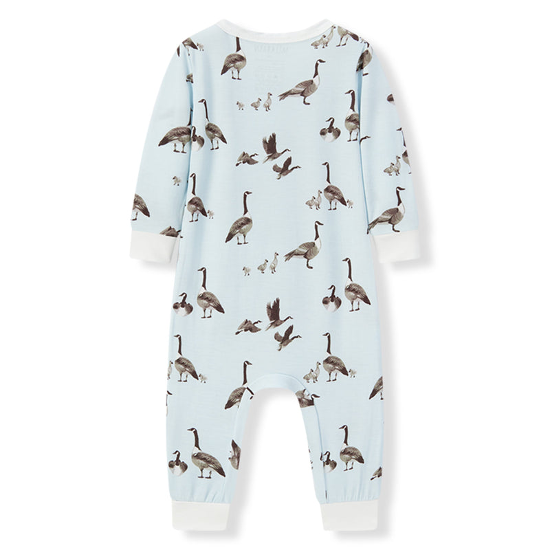 MilkBarn Goose Luxe Stretch Zipper Pajama