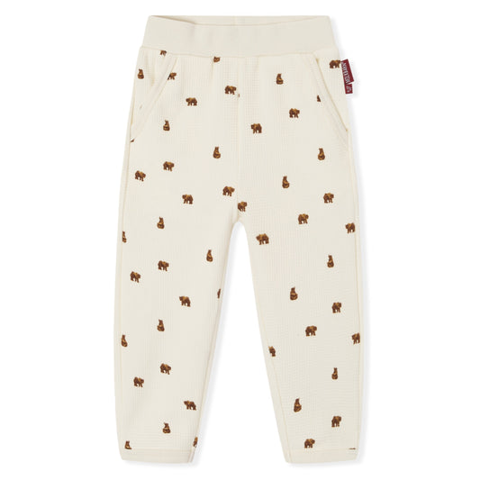 Little Bear Waffle Knit Sweatpants
