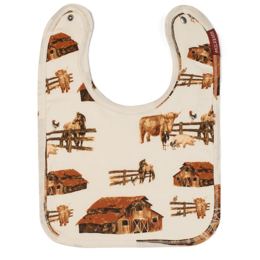 Homestead Organic Traditional Bib by Milkbarn