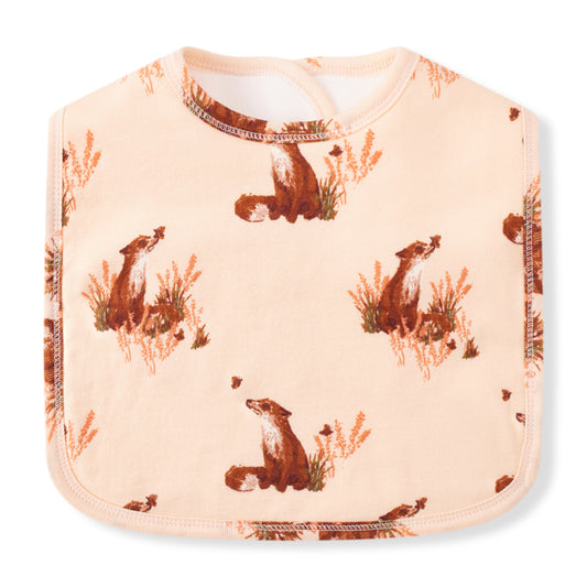 42142-floral-fox-organic-cotton-three-layer-traditional-bib