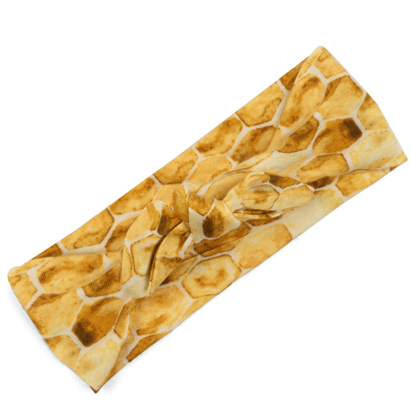 Honeycomb Bamboo Knotted Headband – MILKBARN