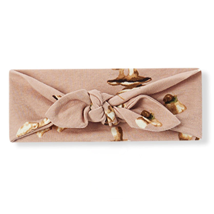 Mushroom Organic Cotton Knotted Headband
