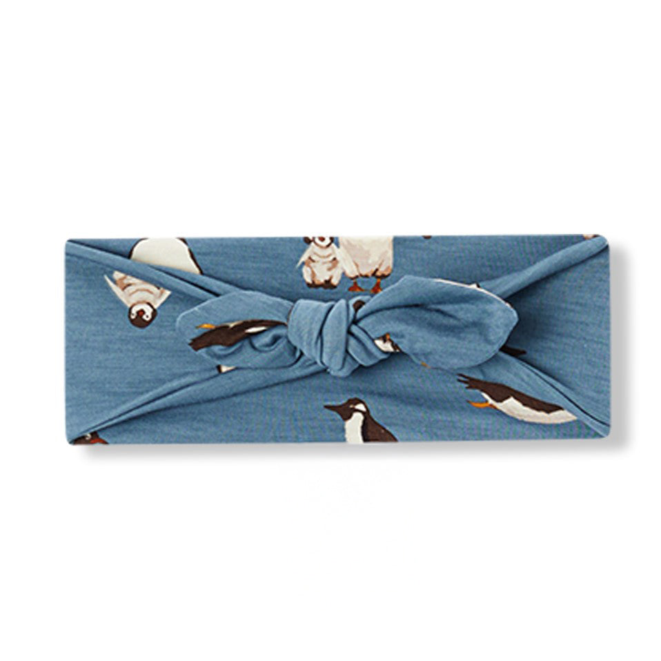 Penguin Luxe Stretch Knotted Headband