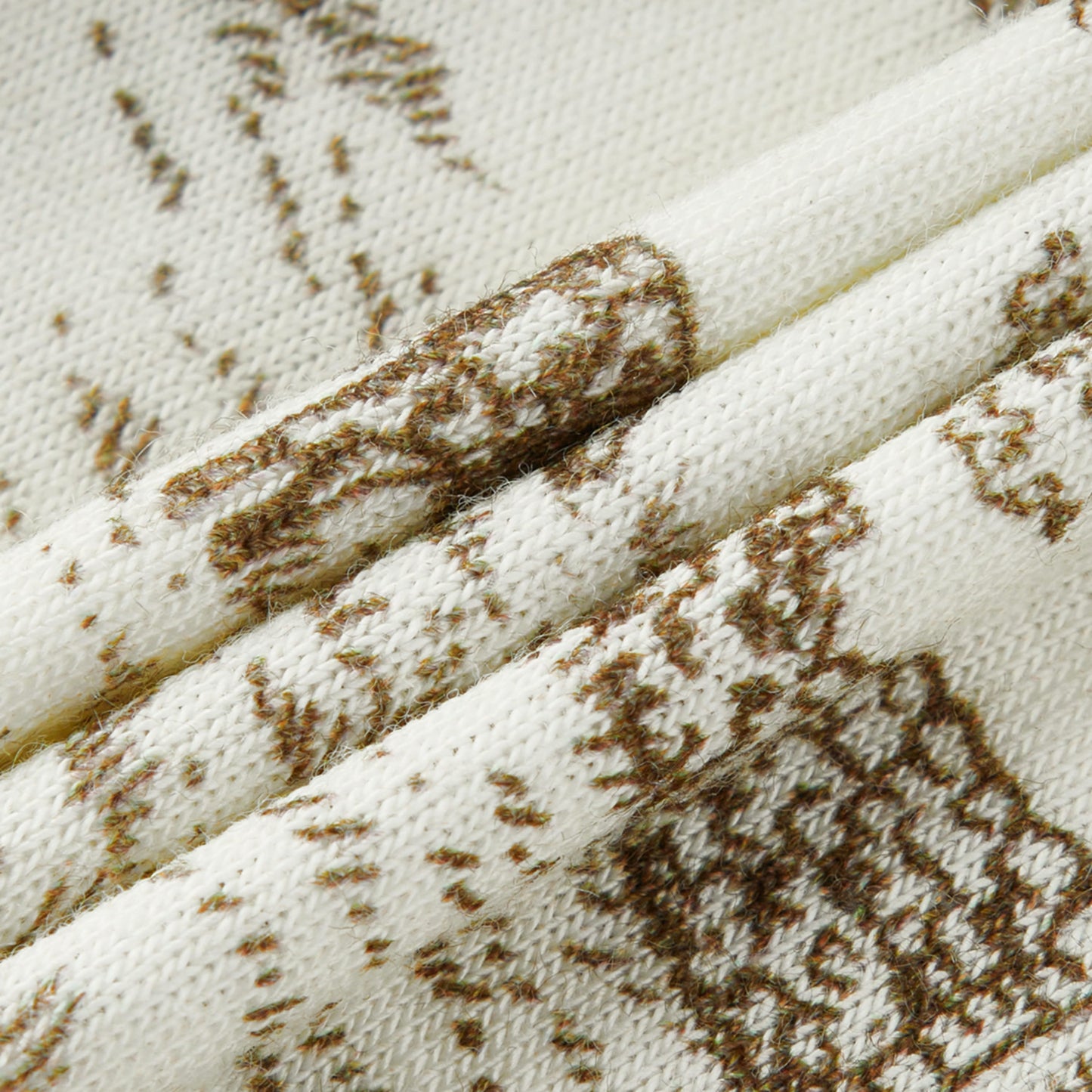 Country Toile Luxe Stretch Knotted Headband