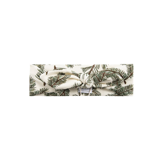 Pine Brushed Knotted Headband