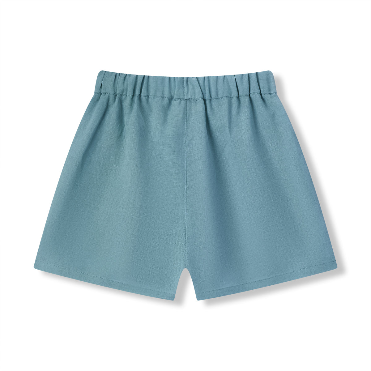 Sailboat Melody Linen Button-Up Shirt & Shorts Set