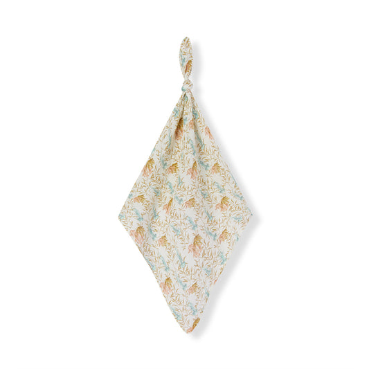 under the sea organic cotton two piece burp cloth set