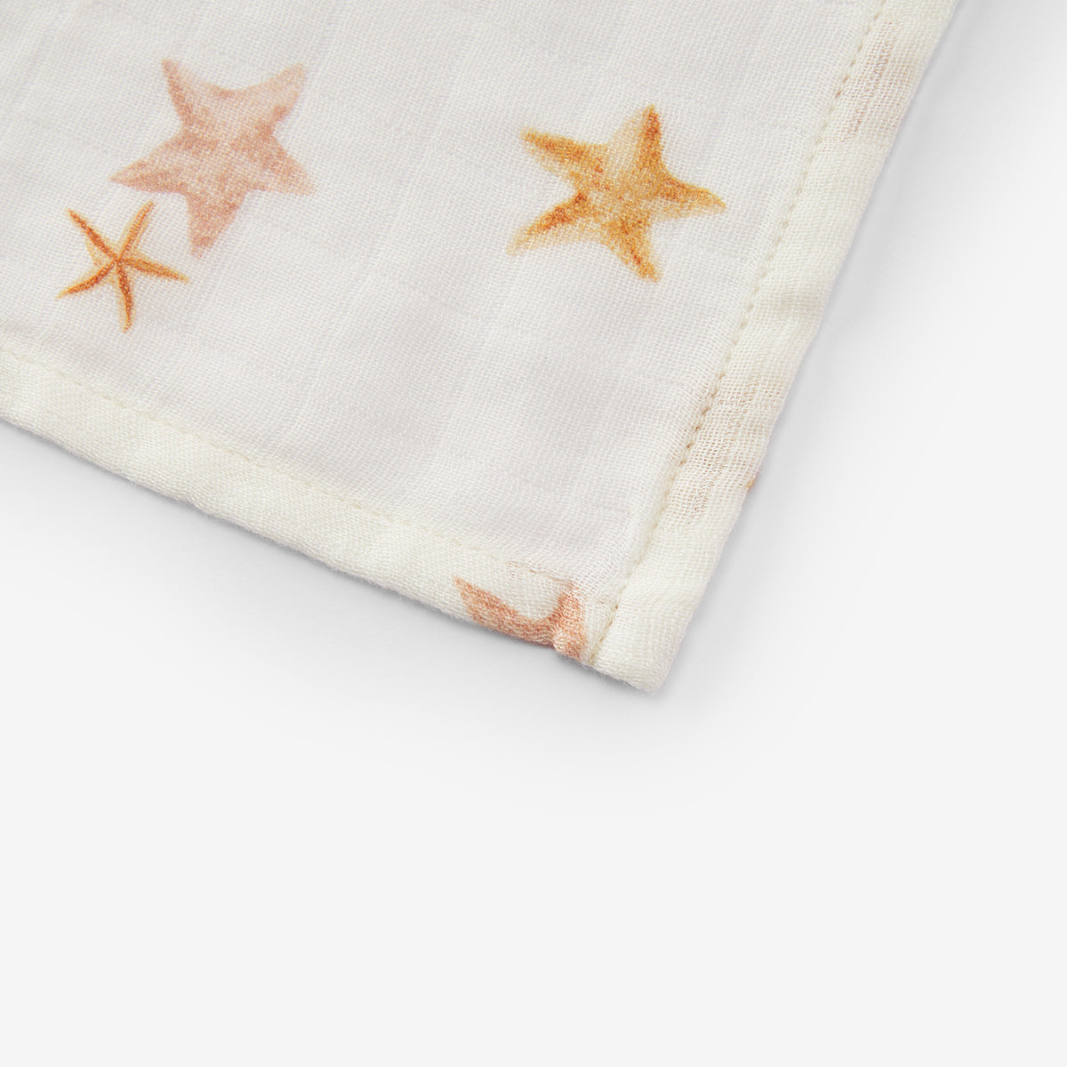Starfish Dreams Bamboo Two-Piece Burp Cloth Set