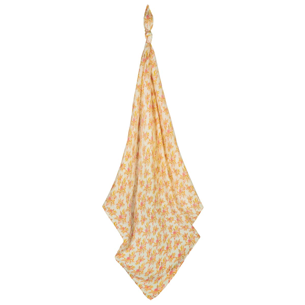 Vintage Floral Organic Muslin Swaddle