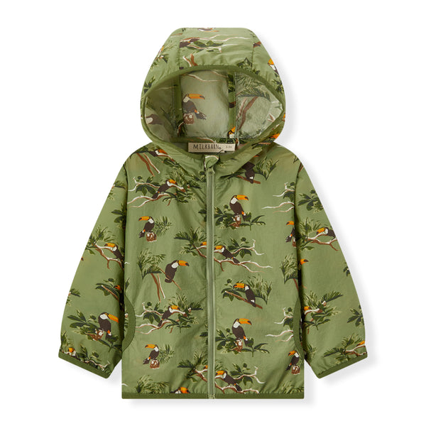 Toucan Hooded Sun Shield Windbreaker Jacket – MILKBARN