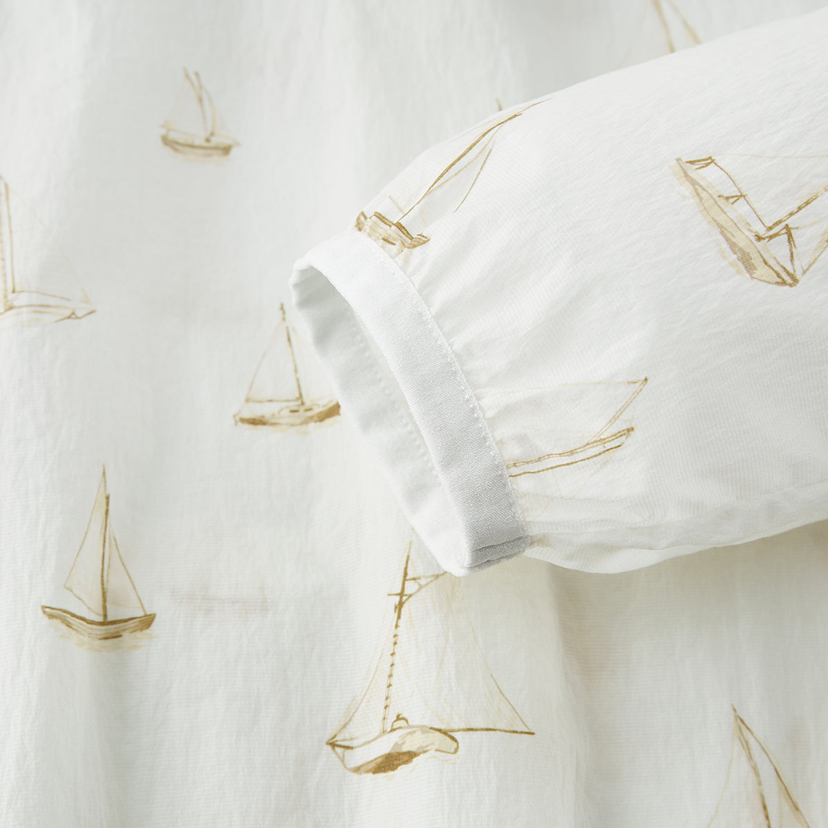 Sailboat Melody Hooded Sun Shield Windbreaker