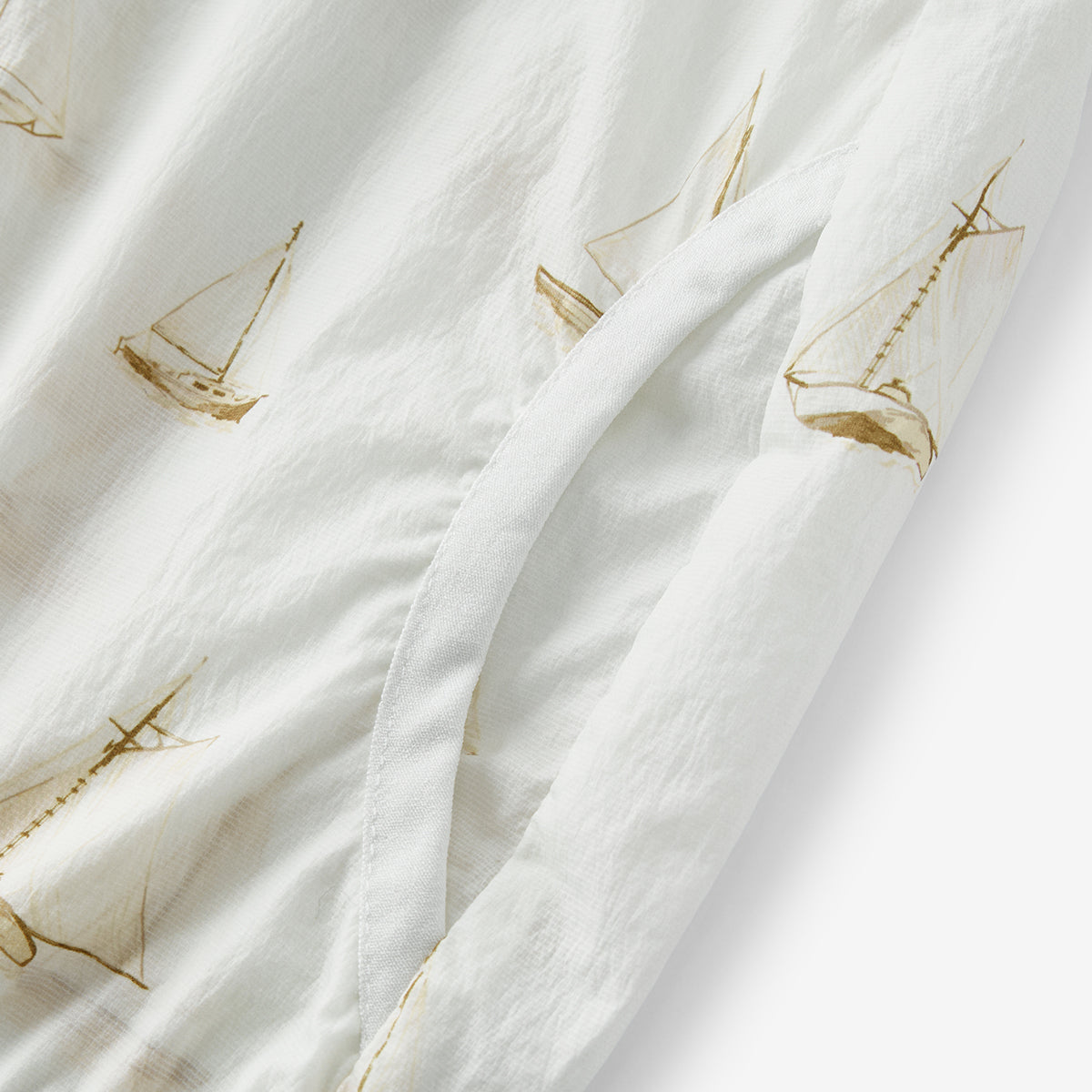 Sailboat Melody Hooded Sun Shield Windbreaker