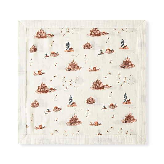 65143-sandcastle-mini-lovey-two-layer-muslin-security-blanket