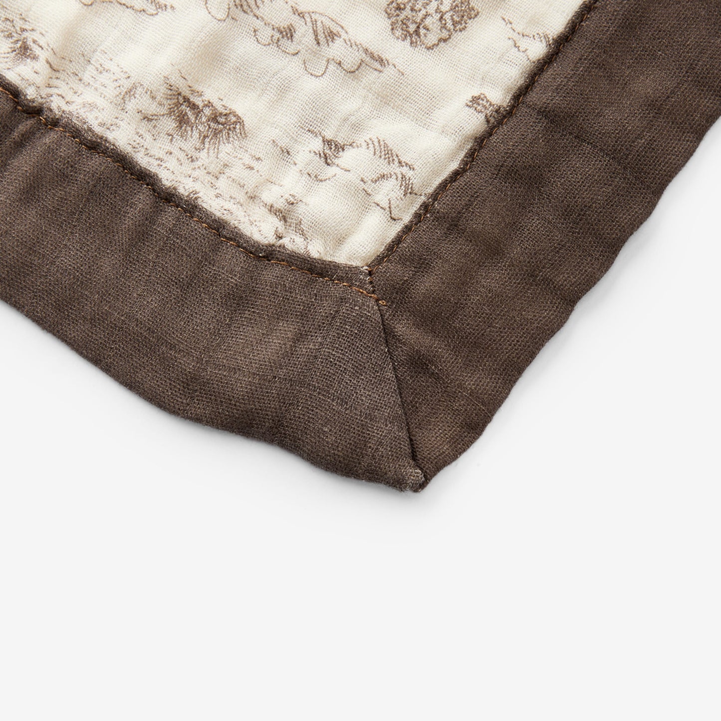 Country Toile Bamboo Mini Lovey