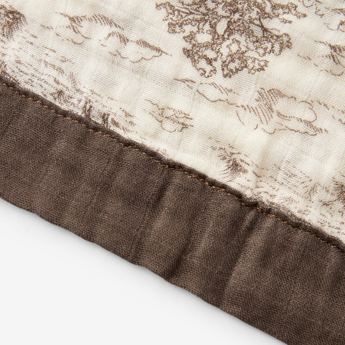 Country Toile Bamboo Mini Lovey