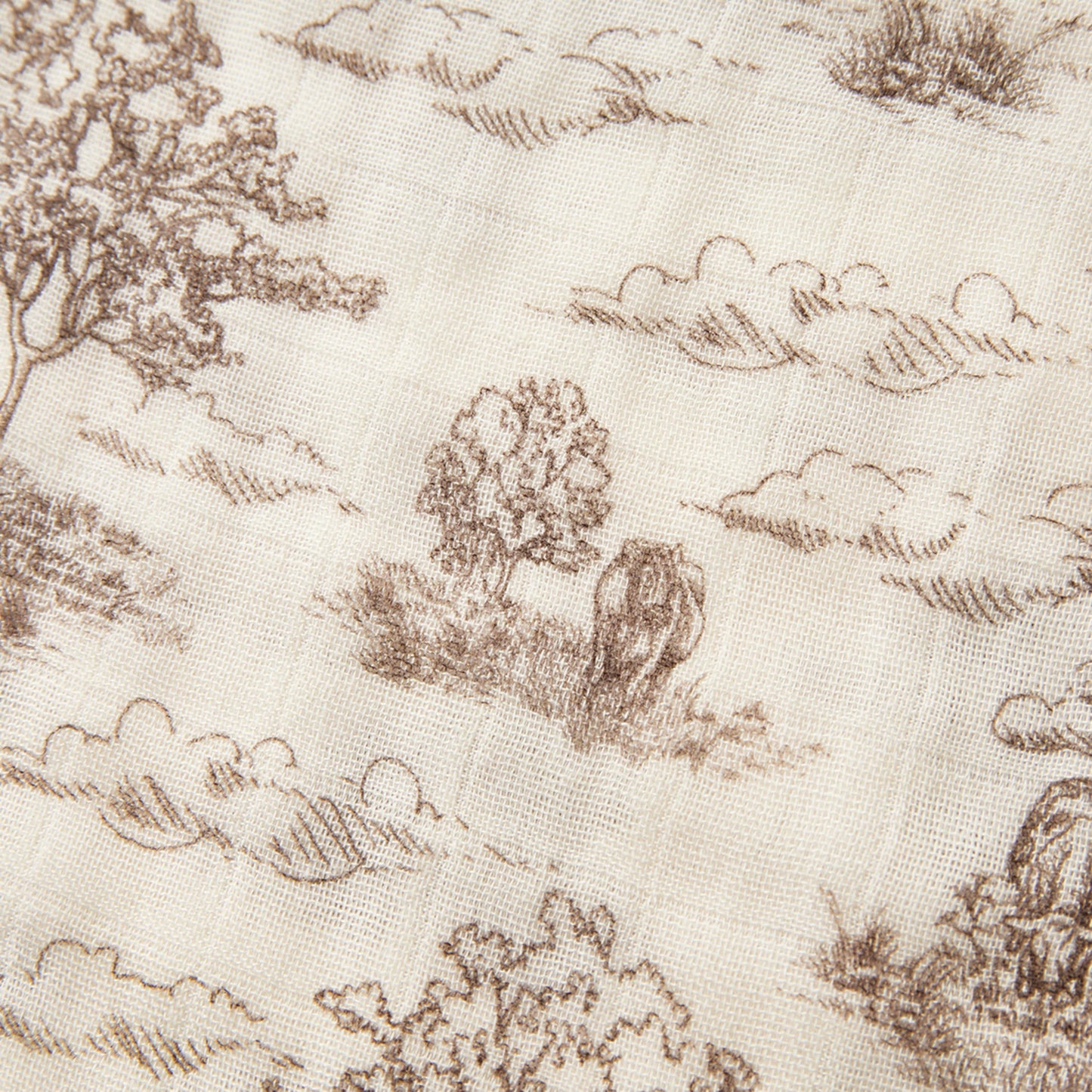 Country Toile Bamboo Mini Lovey