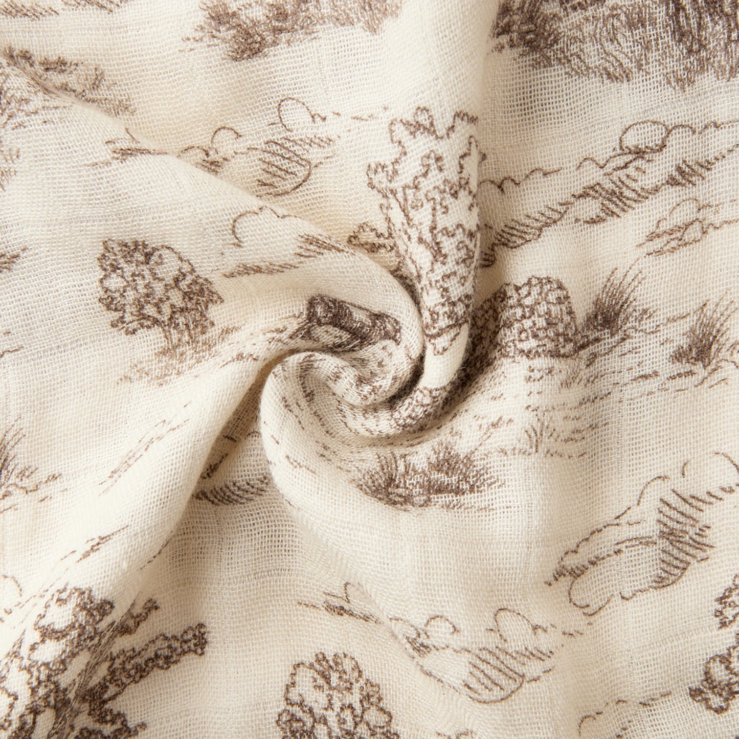 Country Toile Bamboo Mini Lovey