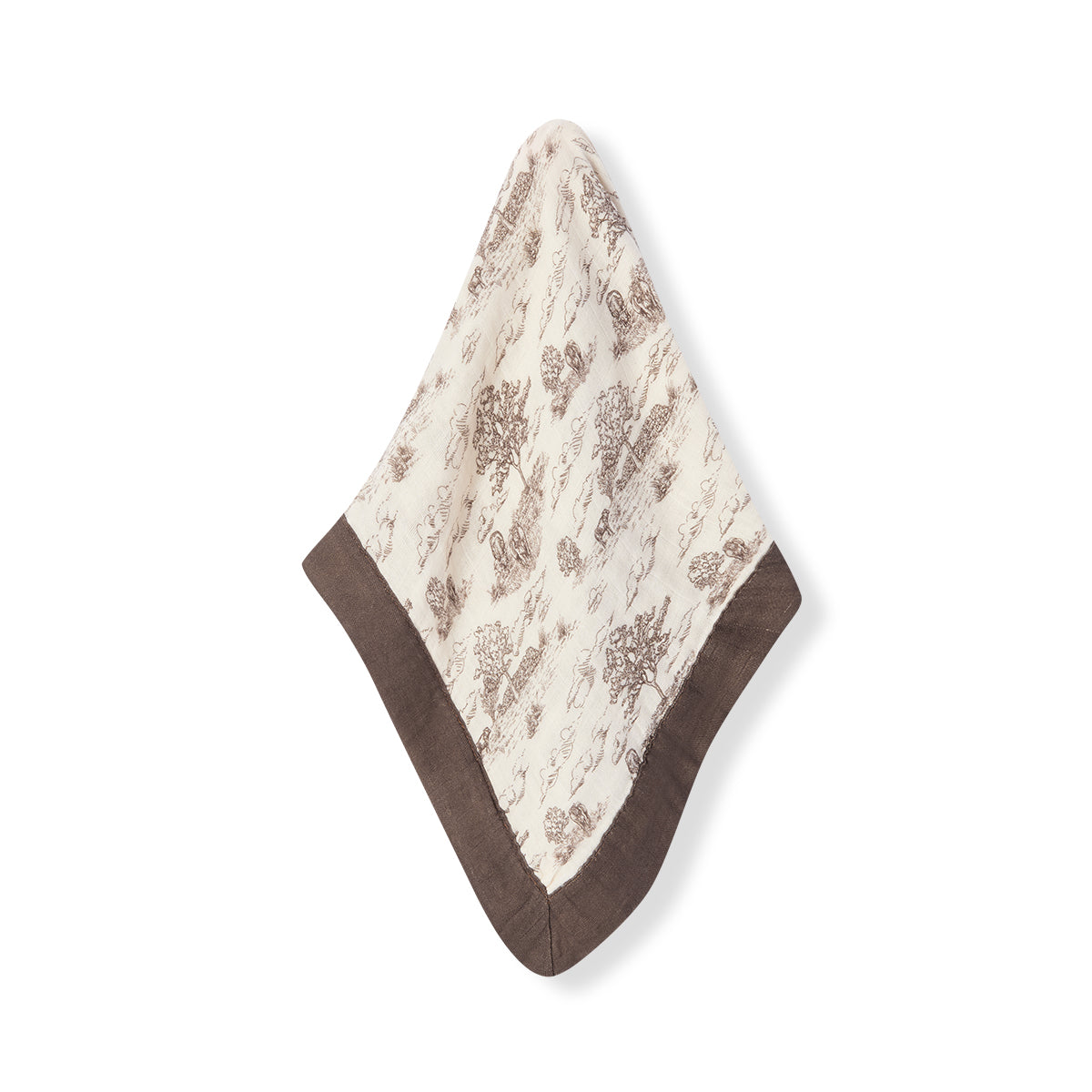 Country Toile Bamboo Mini Lovey