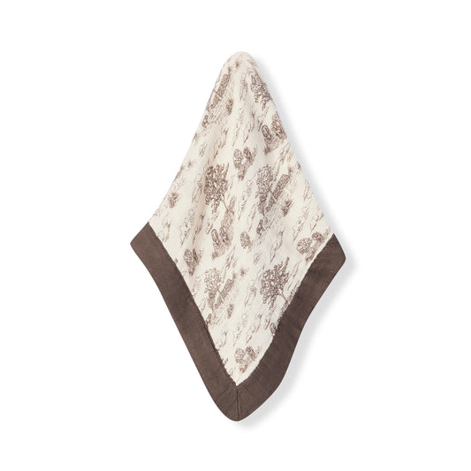 Country Toile Bamboo Mini Lovey