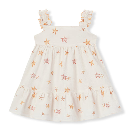 Starfish Dreams Ruffle Tiered Dress