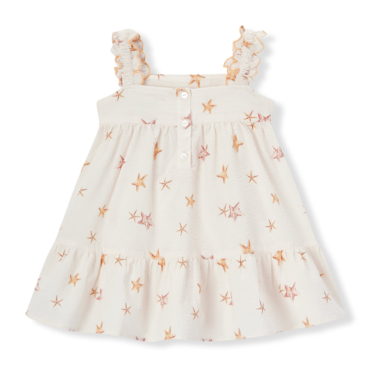 Starfish Dreams Ruffle Tiered Dress