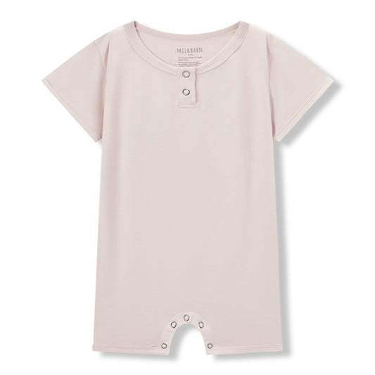 Sepia Rose Luxe Solid Shortall