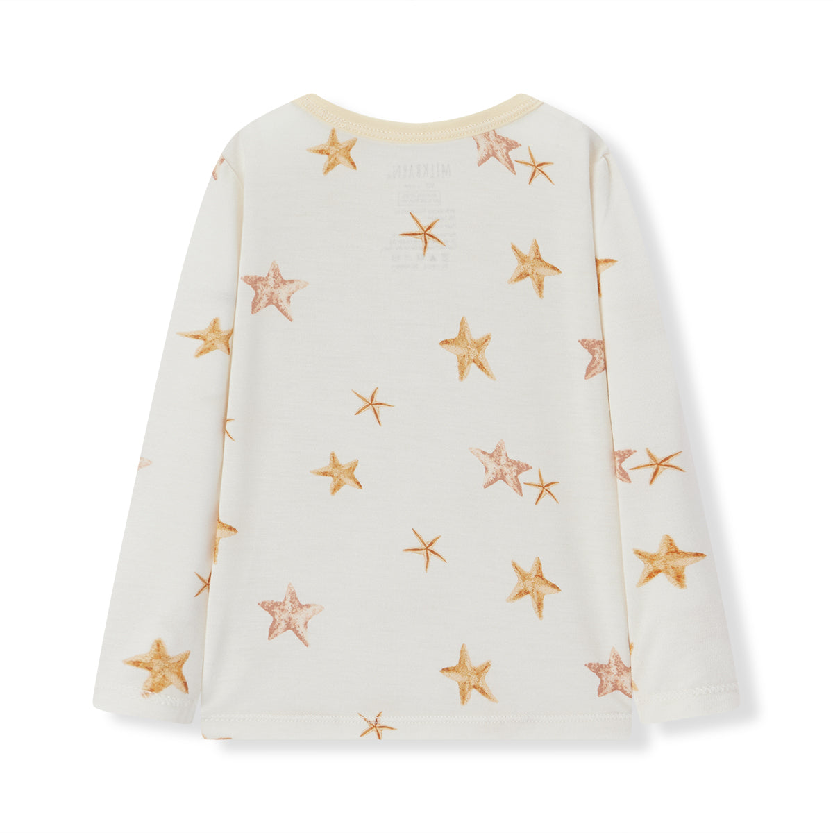 starfish dreams luxe stretch long sleeve two piece pajama set